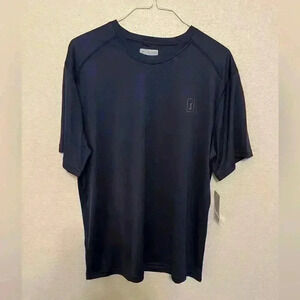 NWT PGA Tour Golf dry fit moisture wicking technology navy blue shirt size large